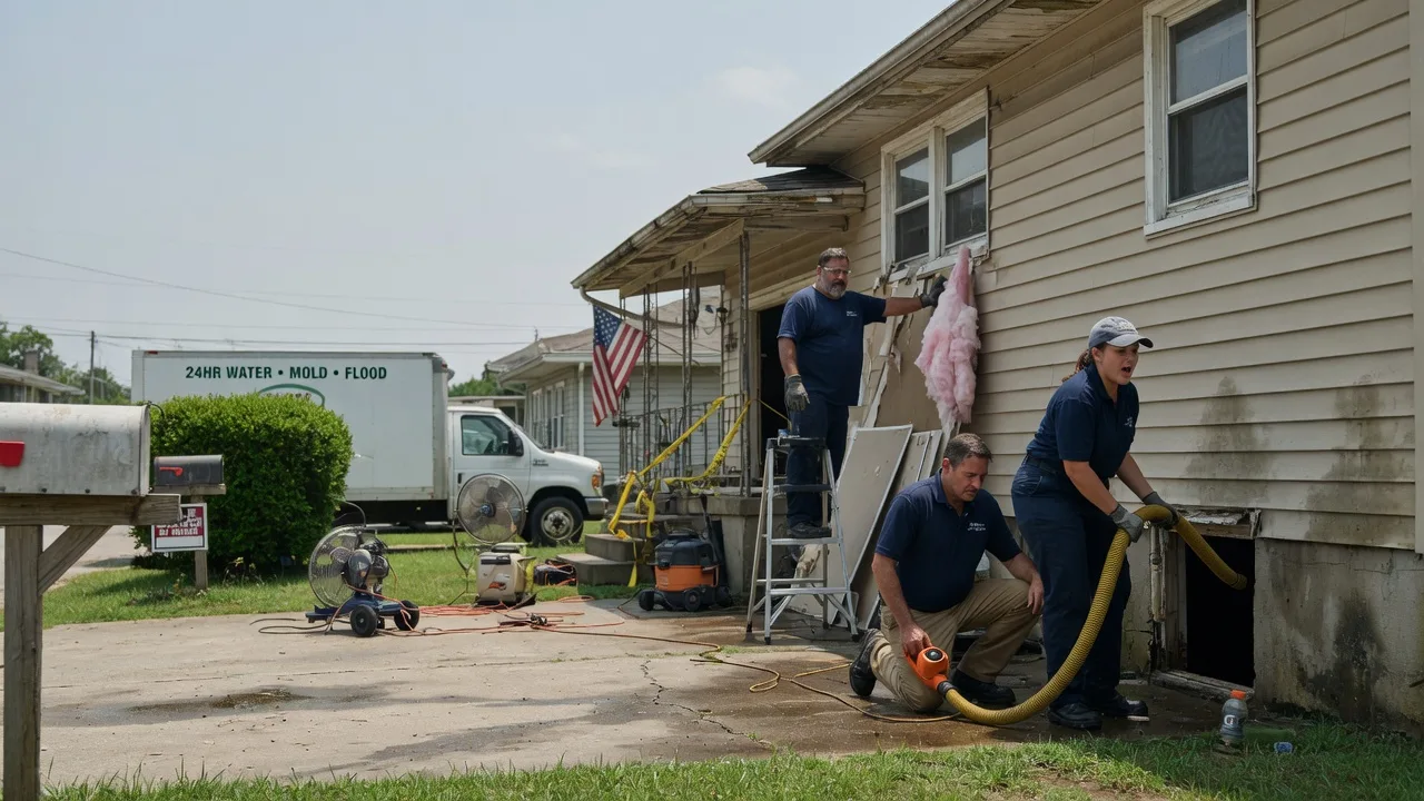 Water Damage Repair in Palmetto, LA near me